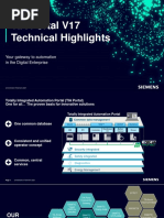 Tia Portal V17 Technical Highlights