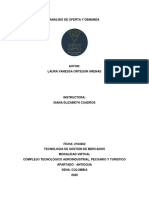 Analisis Oferta y Demanda PDF