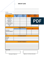 Report Card: Subject Maximum Marks PT-Marks Obtained PT - Maximum Marks PT - Marks Obtained PT