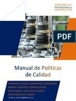 Manual de Aseguramiento de La Calidad Transmiciones Automaticas