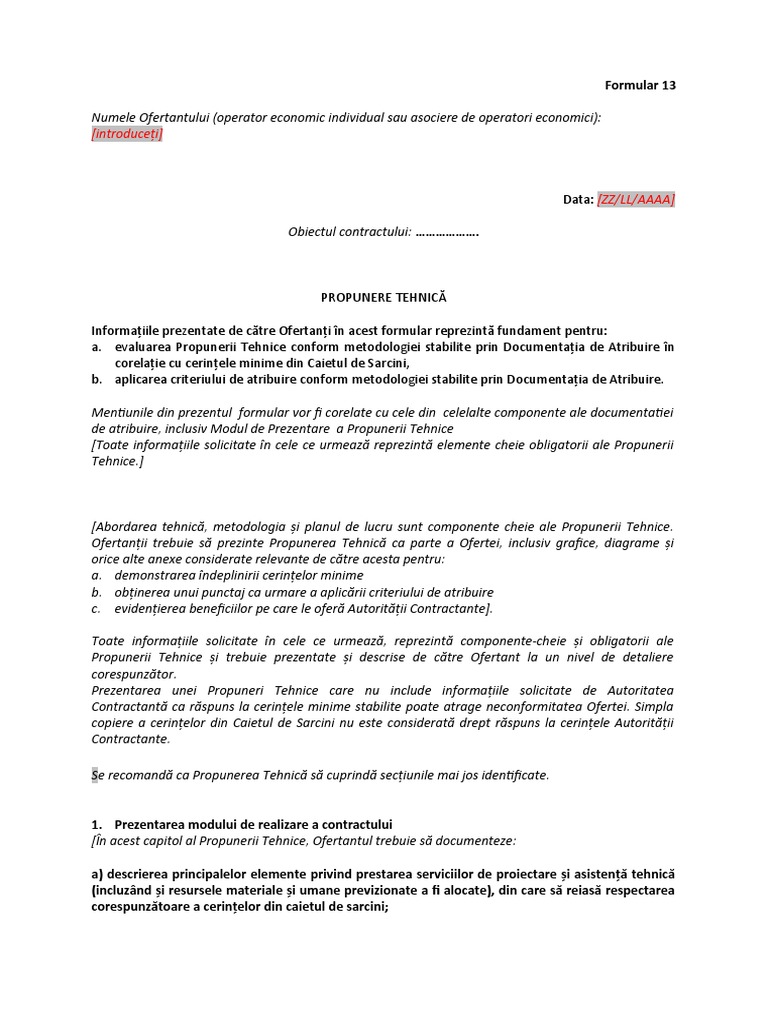 Formular 13 | PDF