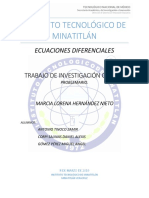 Problemario de Ecuaciones Diferenciales