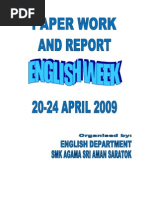 English week paperwork