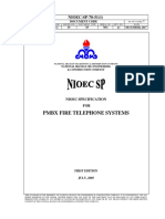 PMBX Fire Telephone Systems: NIOEC-SP-70-51