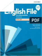 English File 4th Edition Pre Intermediate Workbook