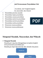 Langkah-Langkah Perencanaan Penyuluhan Gizi