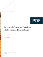 Adv Customer Support Service Desc 3758596