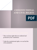 Constitutional and Civil Rights