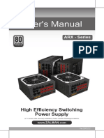 User's Manual: High Efficiency Switching Power Supply