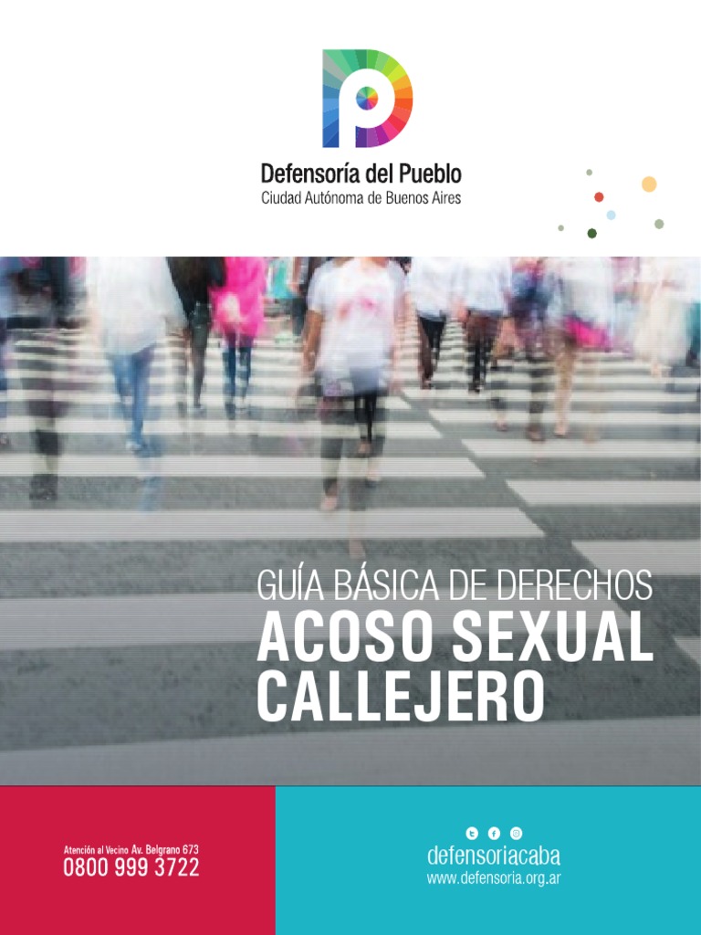 Guía Sobre El Acoso Callejero - CABA | PDF | Acoso sexual | La ...