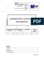 Elaboración y control de documentos del SIG