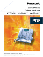 KX TDA100 Guia de Funciones