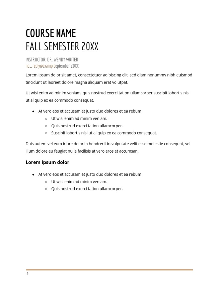 Class Notes | PDF