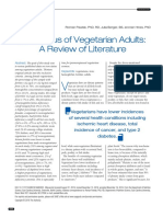 Iron Status of Vegetarian Adults: A Review of Literature: Nalytic