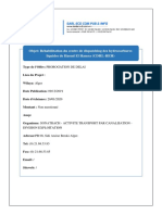 Sonatrach - Activite Transport Par Canalisation - Division Exploitation