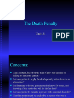 The Death Penalty: Unit 21