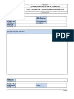 Formato D Atención Al Ciudadano