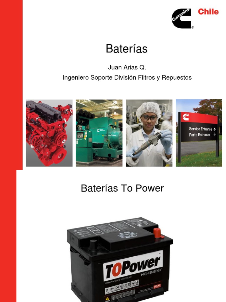 Baterías TOPower | PDF | Batería recargable | Metrología