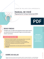 Manual de Voce Mapeamento Comportamental