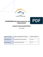 SITHKOP004 Learner Assessment Pack.v2.0