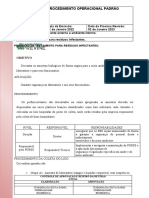 Pop de Limpeza, Descontaminção, Caso de Acidente - Documentos Google