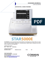 Catalogo Monitor Fetal COMEN STAR5000E