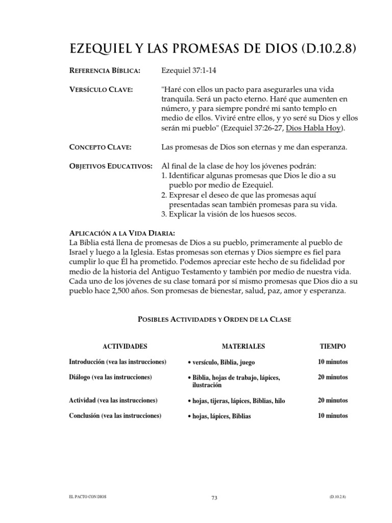 Promesas Eternas de Dios | PDF | Biblia | Dios