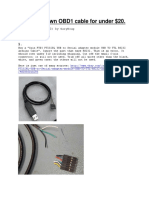 Make an OBD1 Cable for Under 20bucks - Version1