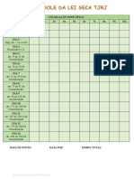 Controle Lei Seca - Analista Sem Esp.