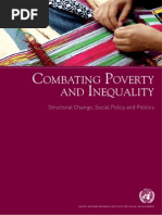 Download Combating Poverty and Inequality Structural Change Social Policy and Politics UNRISD 2010 by United Nations Research Institute for Social Development SN56065807 doc pdf