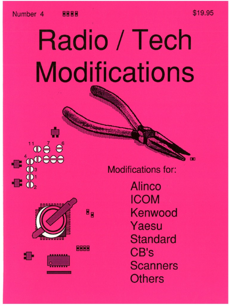 1991 - Radio-Tech Modifications Numero 4 | PDF | Hogar y jardín