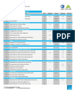 Schedule of Cisco Certification Courses in Venezuela