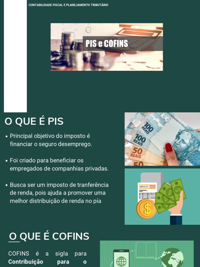 Regimes de incidência do PIS e COFINS: cumulativo, não cumulativo e ...