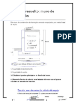 Ejercicio Resuelto Muro de Contencion