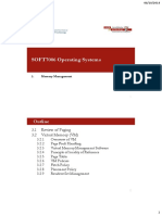 SOFT7006 Operating Systems: Outline