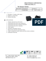 Tilt Sensor Switch: Bravotronics Corporation 松瓚科技股份有限公司