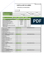 Cartilla MP S1D 125 Horas Diesel