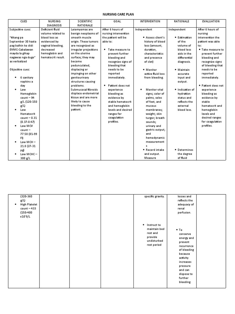 nursing-care-plan-for-a-patient-experiencing-vaginal-bleeding-due-to