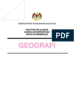 Sukatan Pelajaran Geografi