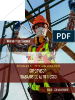 Supervisor de Trabajos de Alto Riesgo UNI