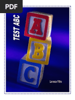 Test ABC de Madurez Infantil | PDF