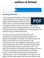 The Geopolitics of Britain | Geopolitical Futures