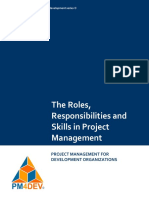 PM4DEV The Roles Responsibilities and Skills