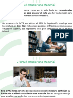 Porqué Estudiar Una Maestría