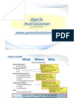 How to Read Datasheet