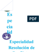 Especialidades