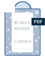 Tablas de Multiplicar