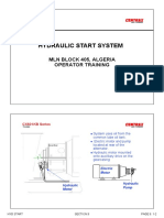 Hydraulic Start System: MLN Block 405, Algeria Operator Training