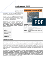 Incendios Corrientes 2022 800 mil hectáreas