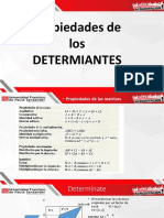 11 Propiedades de Los DETERMINANTES